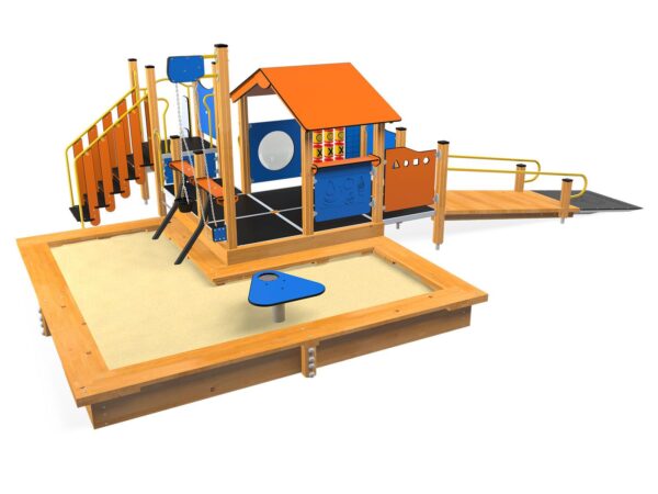 Quadro Set with Sandpit