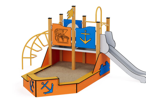 Ship with Sandpit Quadro