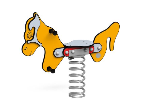 Horse rocker / concrete base