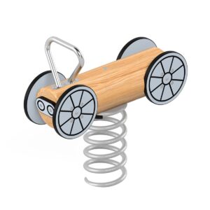 Auto rocker Robinio / concrete base