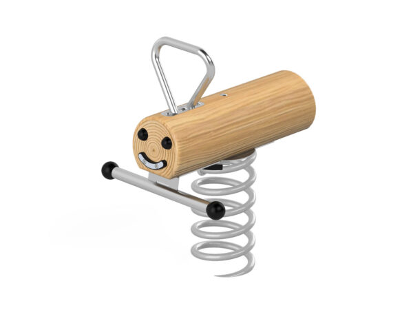 Worm rocker Robinio / concrete base